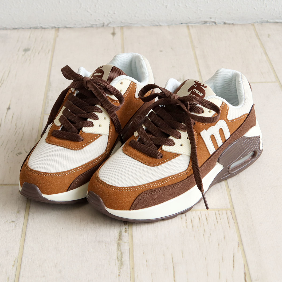 新品】que shoes plain／M ブラウン
