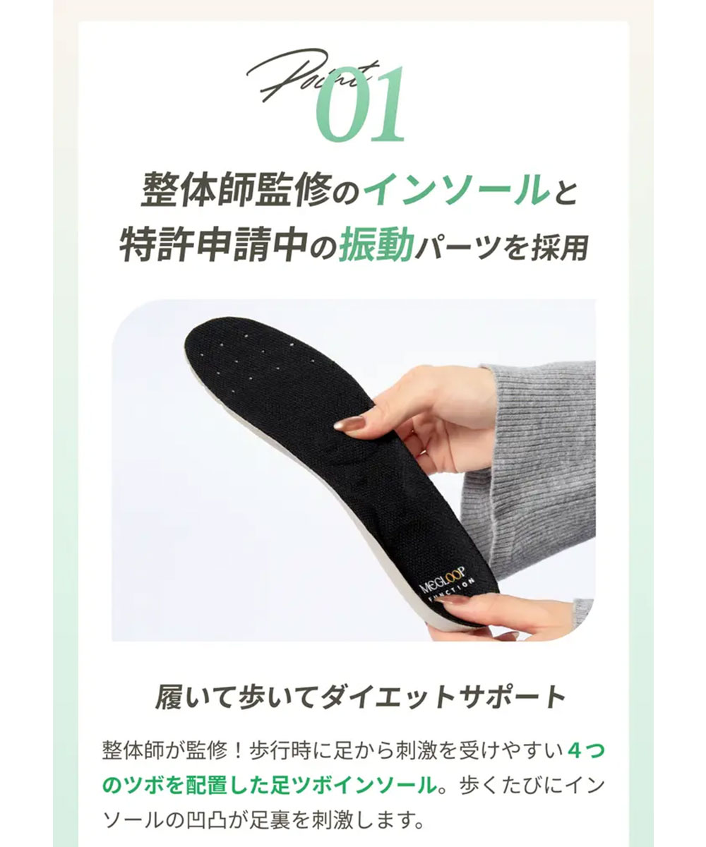 振動 サンダル ダイエット サボ レディース 厚底 靴 シューズ 撥水 足