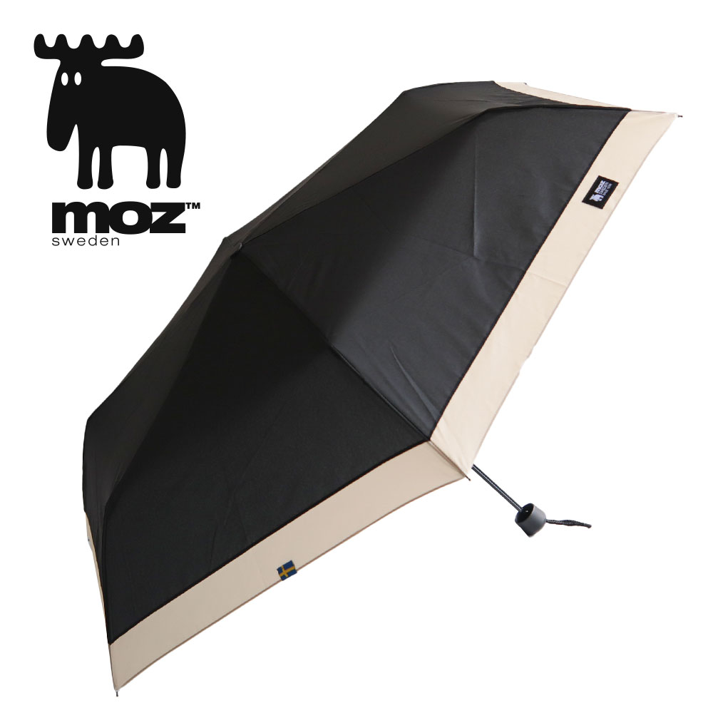 moz 折りたたみ傘 晴雨兼用 大きめ 60cm レディース 晴雨兼用 UVカット 紫外線対策 レイングッズ 雨具 撥水 大判 梅雨 アンブレラ 折り畳み モズ 554455 | moz | 01