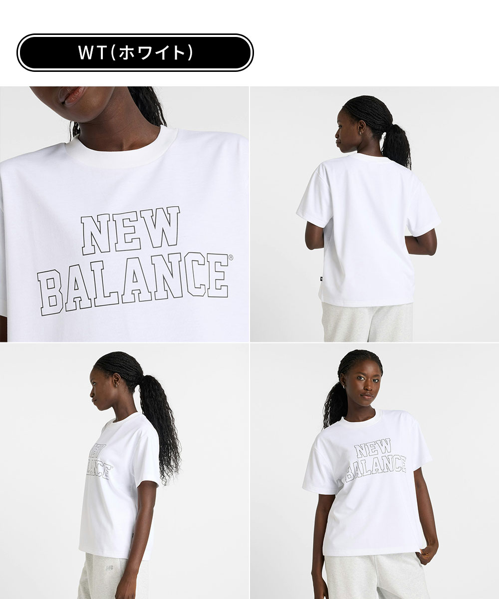 New Balance（ニューバランス） レディース 部活着 半袖 綿 速乾 吸水