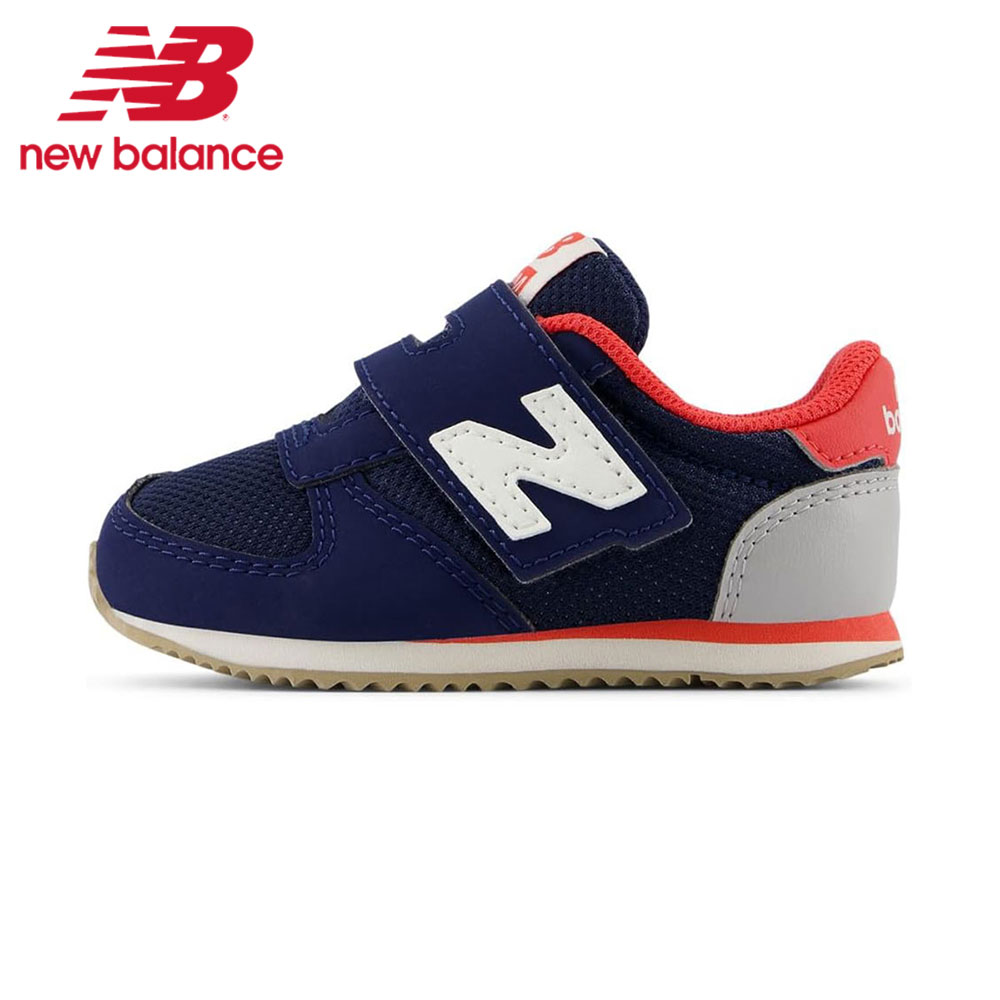 ニューバランス ベビーシューズ 子供靴 スニーカー キッズ マジックテープ 黒 ブラック 赤 レッド ネイビー newBalance IZ420M