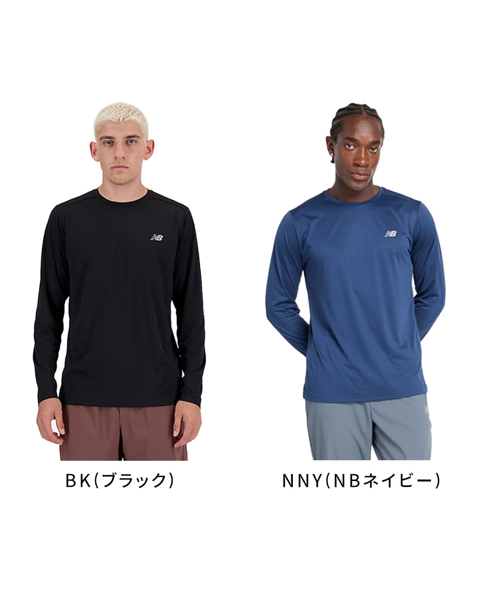 New Balance（ニューバランス） Tシャツ メンズ 吸汗速乾 長袖 吸湿
