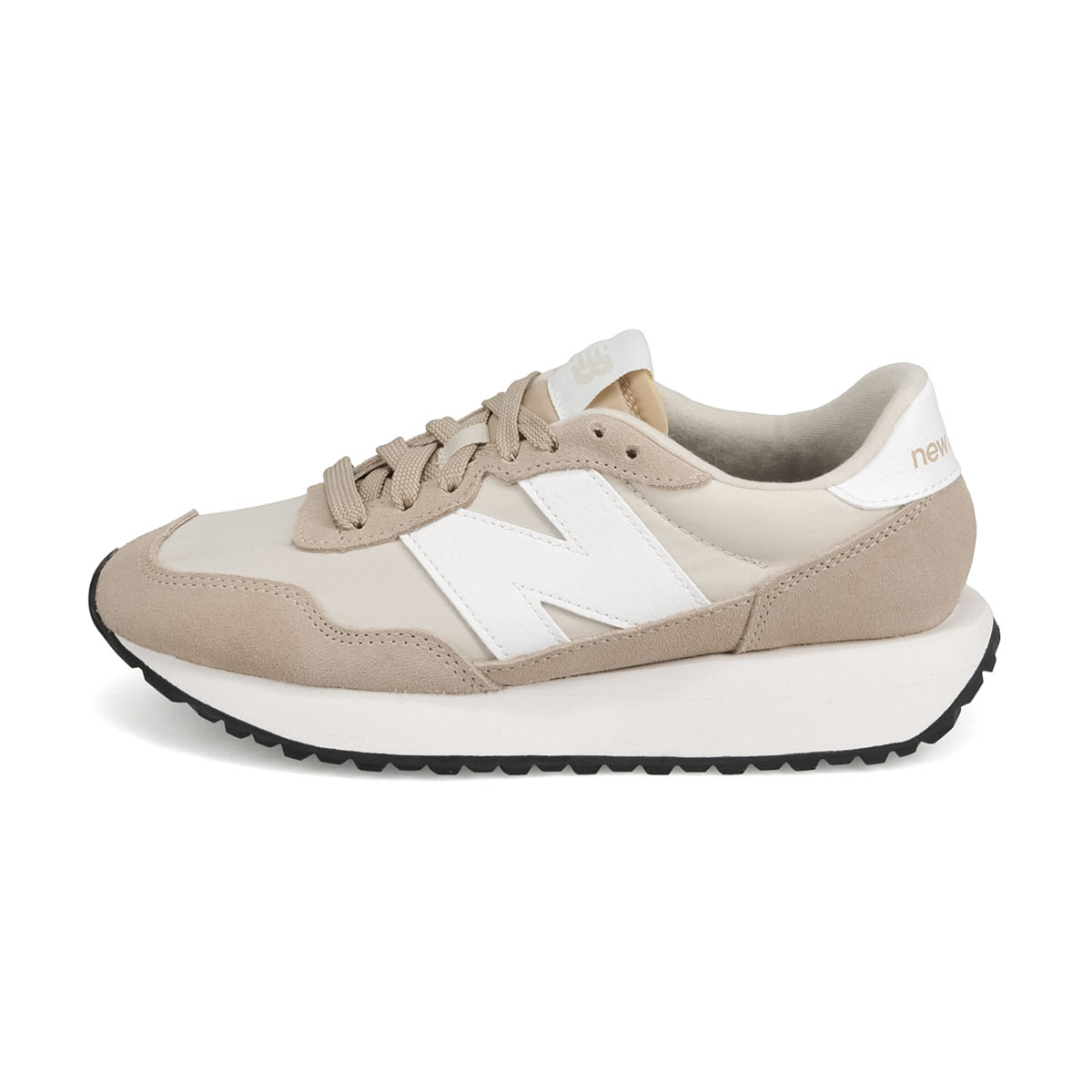 ニューバランス WS237 レディース スニーカー 厚底 天然皮革 ローカット new balance ws237 YB YD ベージュ ホワイト 白｜celeble｜02