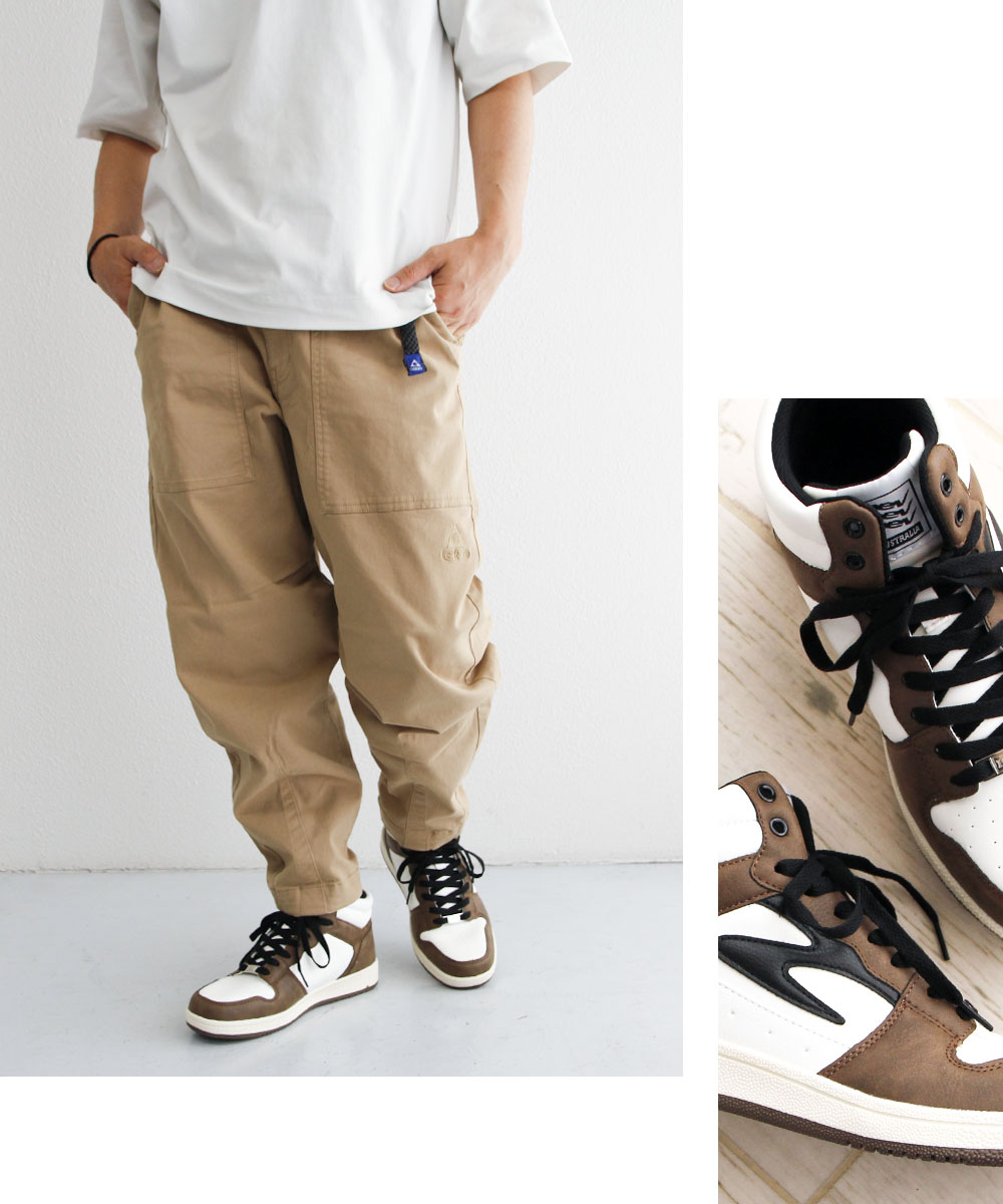 NEV SURF nev スニーカー メンズ ハイカット おしゃれ