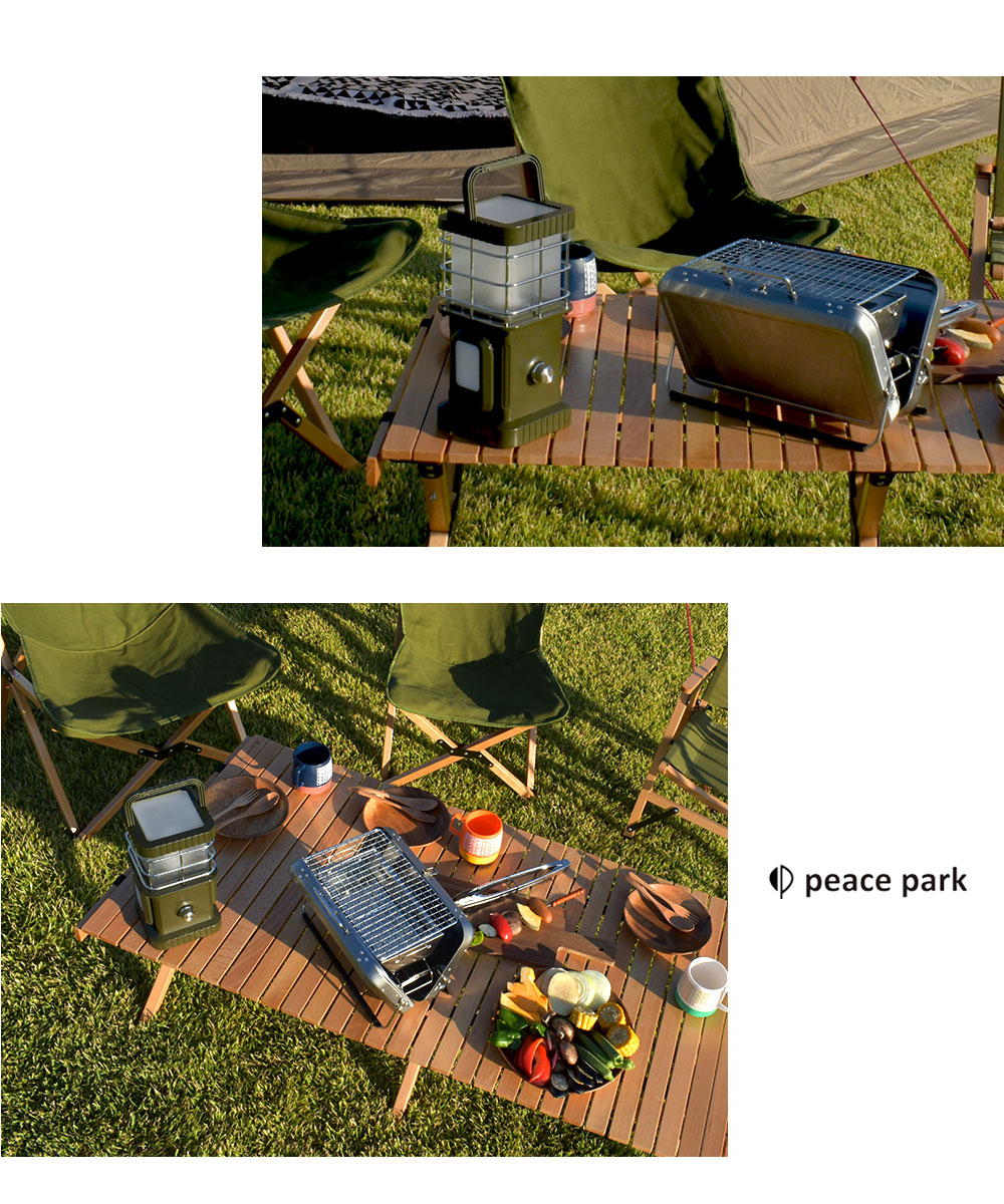 peace park（ピースパーク） ワイルドランド ランプ カーキ PEACE PARK