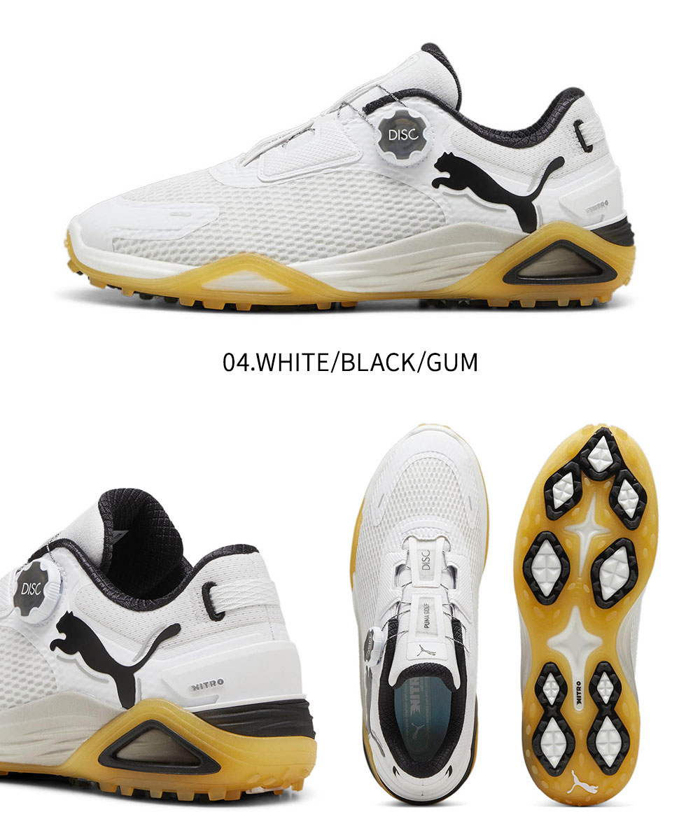 PUMA ゴルフシューズ 27cm PUMA プーマ メンズ ゴルフシューズ スパイクレス GOLF アルファ