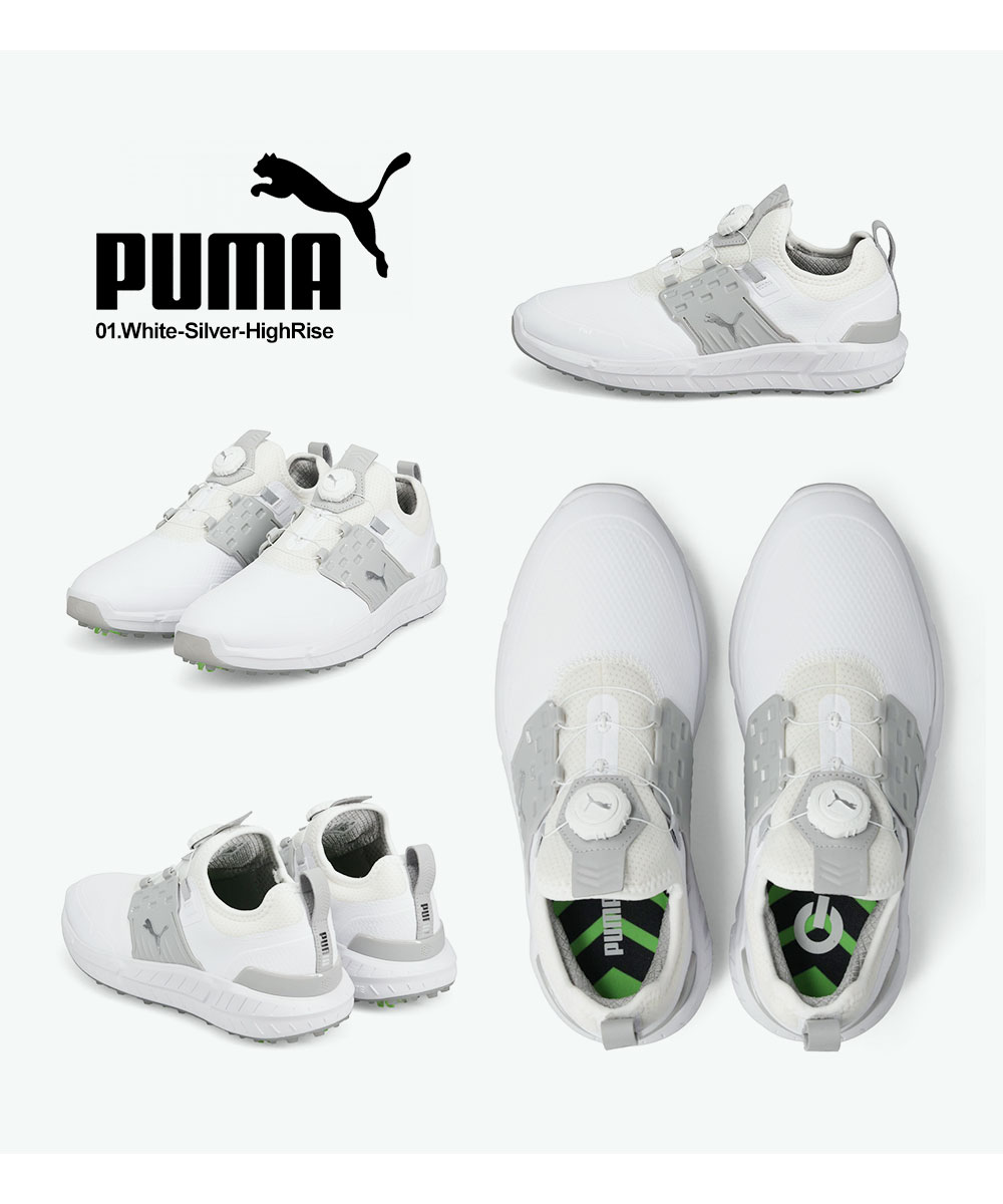 プーマ ゴルフシューズ メンズ スニーカー 運動靴 スポーツ ゴルフ シューズ 靴 puma ブラック ホワイト ネイビー グレー 376079｜celeble｜10