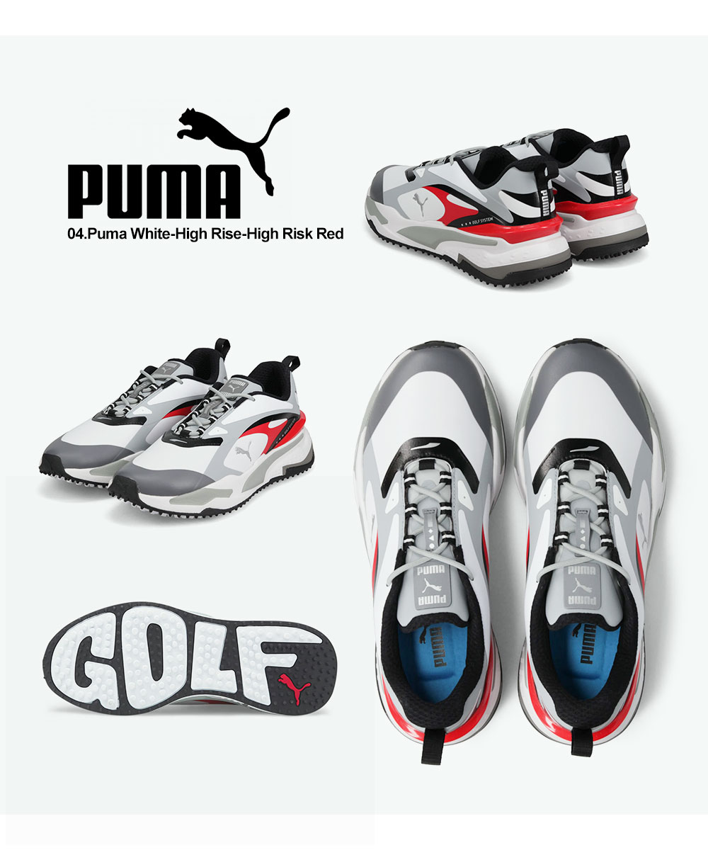 プーマ ゴルフシューズ メンズ スパイクレス 撥水 GSファスト puma GS