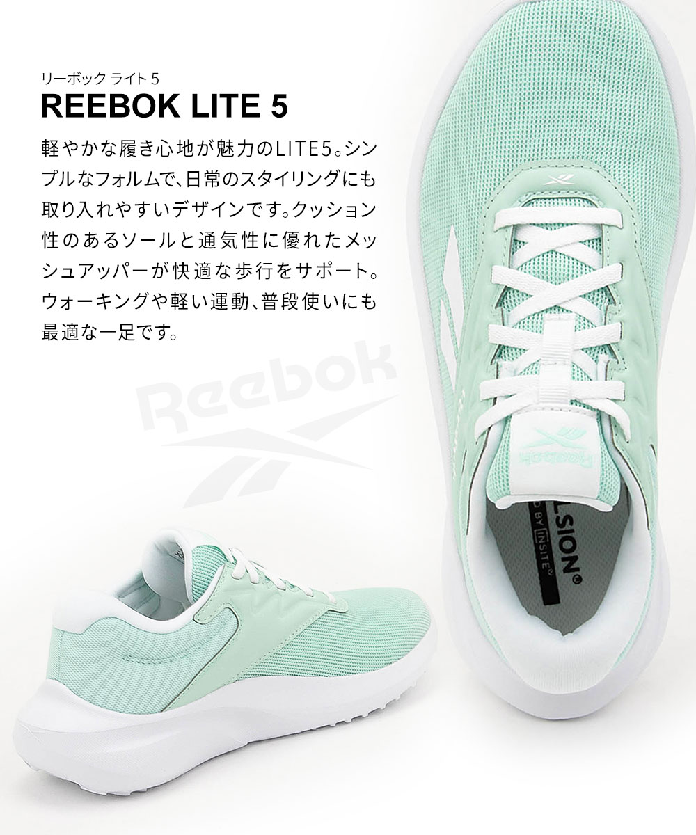 Reebok（リーボック） スニーカー レディース ローカット 軽量 