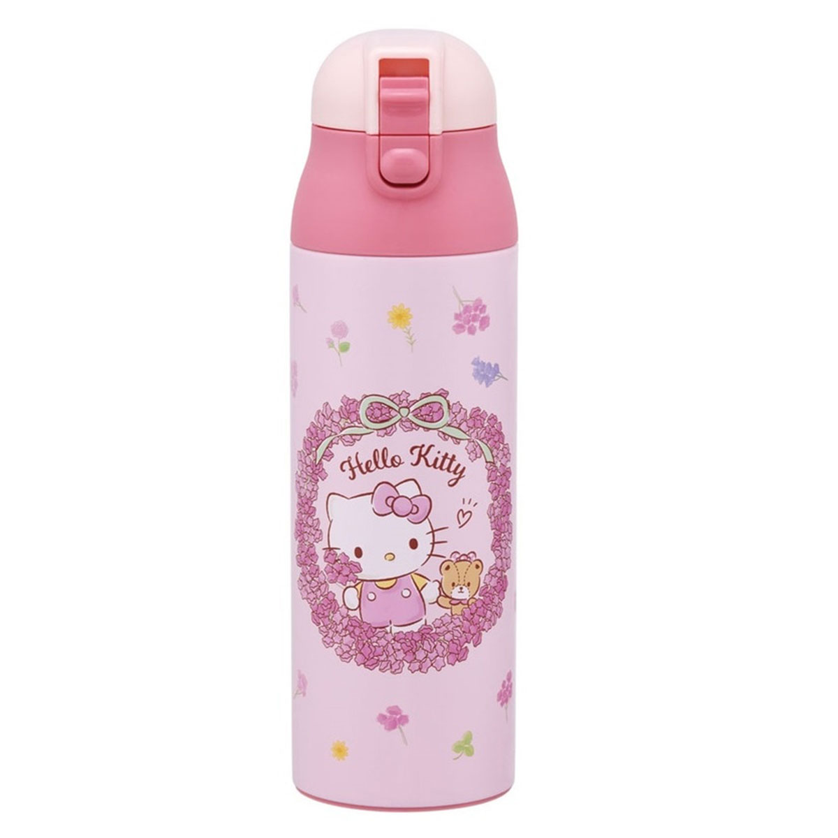 スケーター 水筒 ステンレスボトル 500ml 保冷 保温 ワンタッチ 軽量