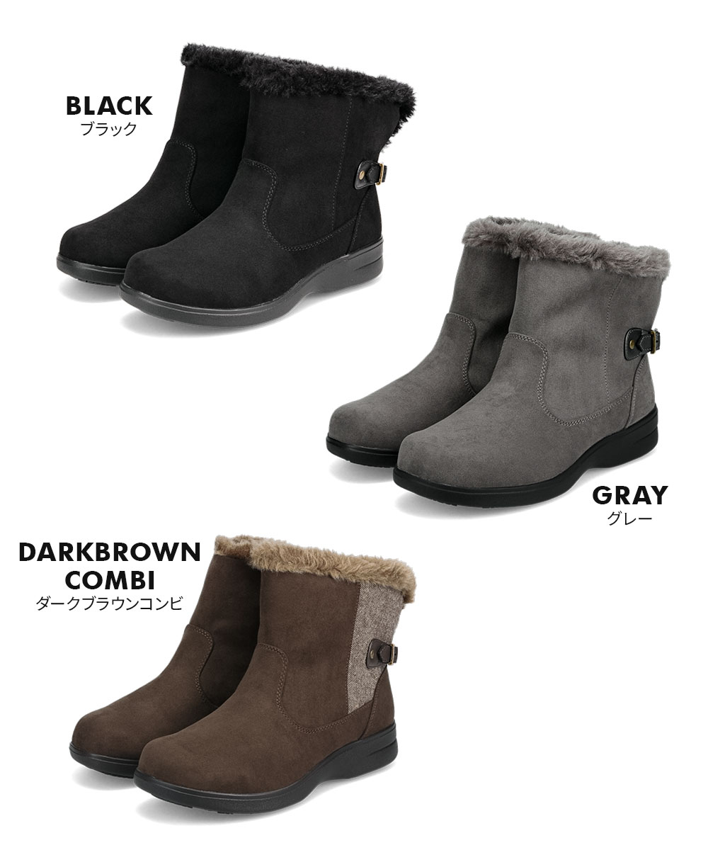 TOPAZ（トパーズ） スノーブーツ レディース ショート 防水 雪 裏起毛