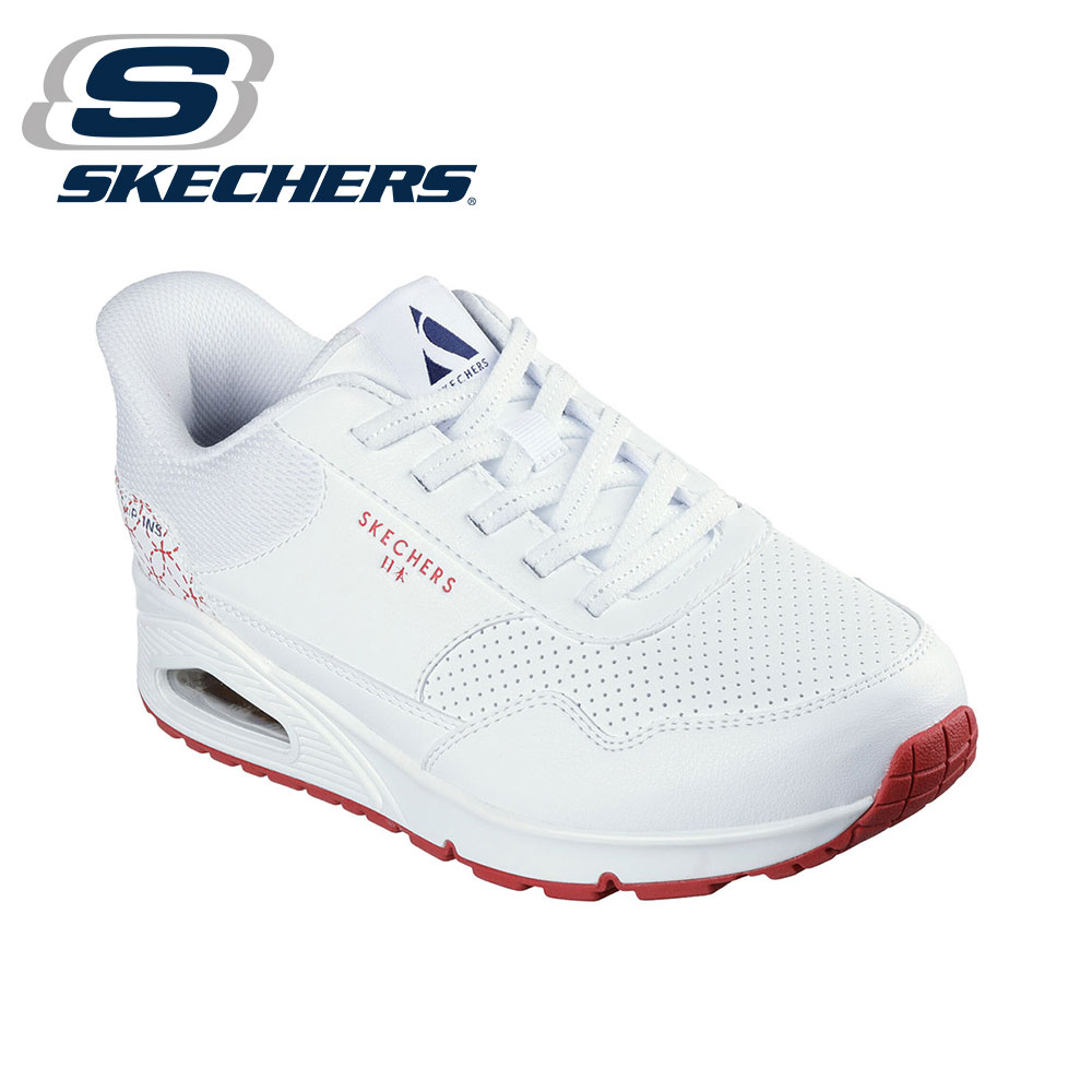 スケッチャーズ　SKECHERS スニーカー　厚底　エアソール　白　24.5 新品】スケッチャーズ 厚底 白スニーカー 24.5cm 土日限定値下げ