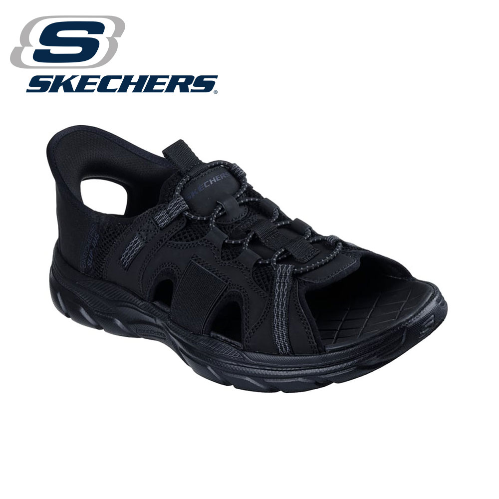 SKECHERS スケッチャーズ 靴 シューズ サンダル ブラック