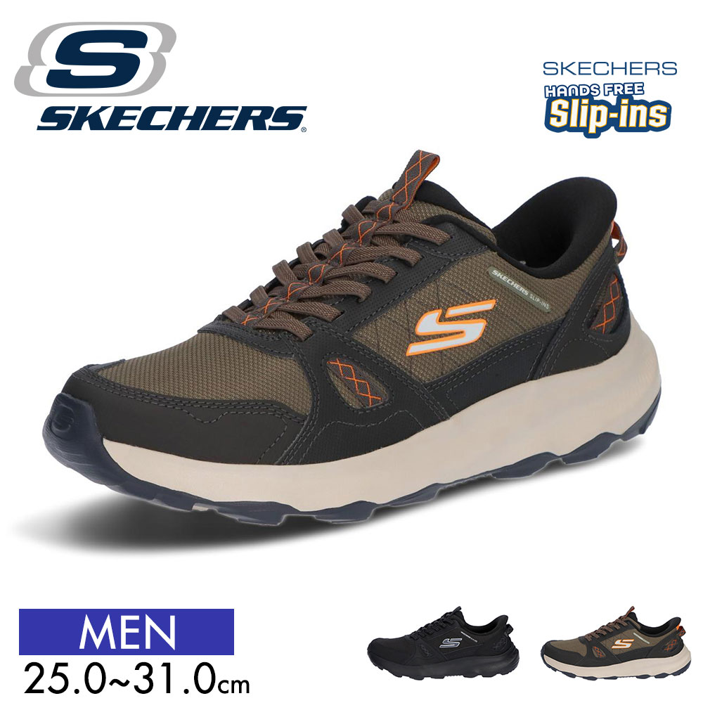SKECHERS Slip-ins �����Y ���� �C �g���C�� �X�j�[�J�[ �A�E�g�h�A RIDGE OAK-GATEWAY TRAIL 237788