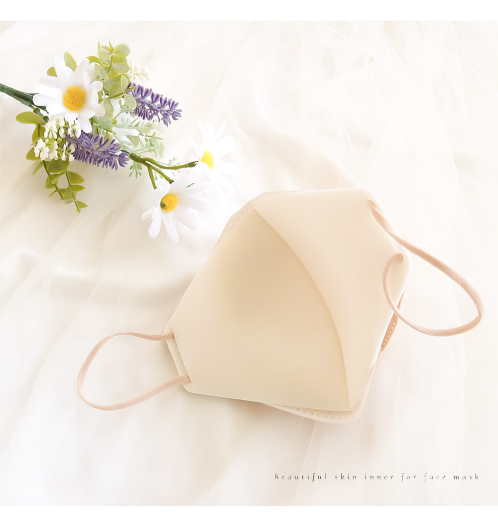 美肌マスク シルクプロテイン インナー 立体マスク用 日本製 洗える 肌  