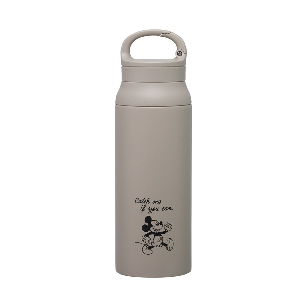 スケーター 水筒 600ml ステンレスボトル カラビナ ハンドル付き 保温