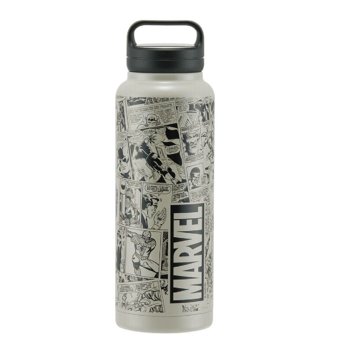 スケーター ステンレスボトル ハンドル付き 水筒 1.2L 大容量 大きめ