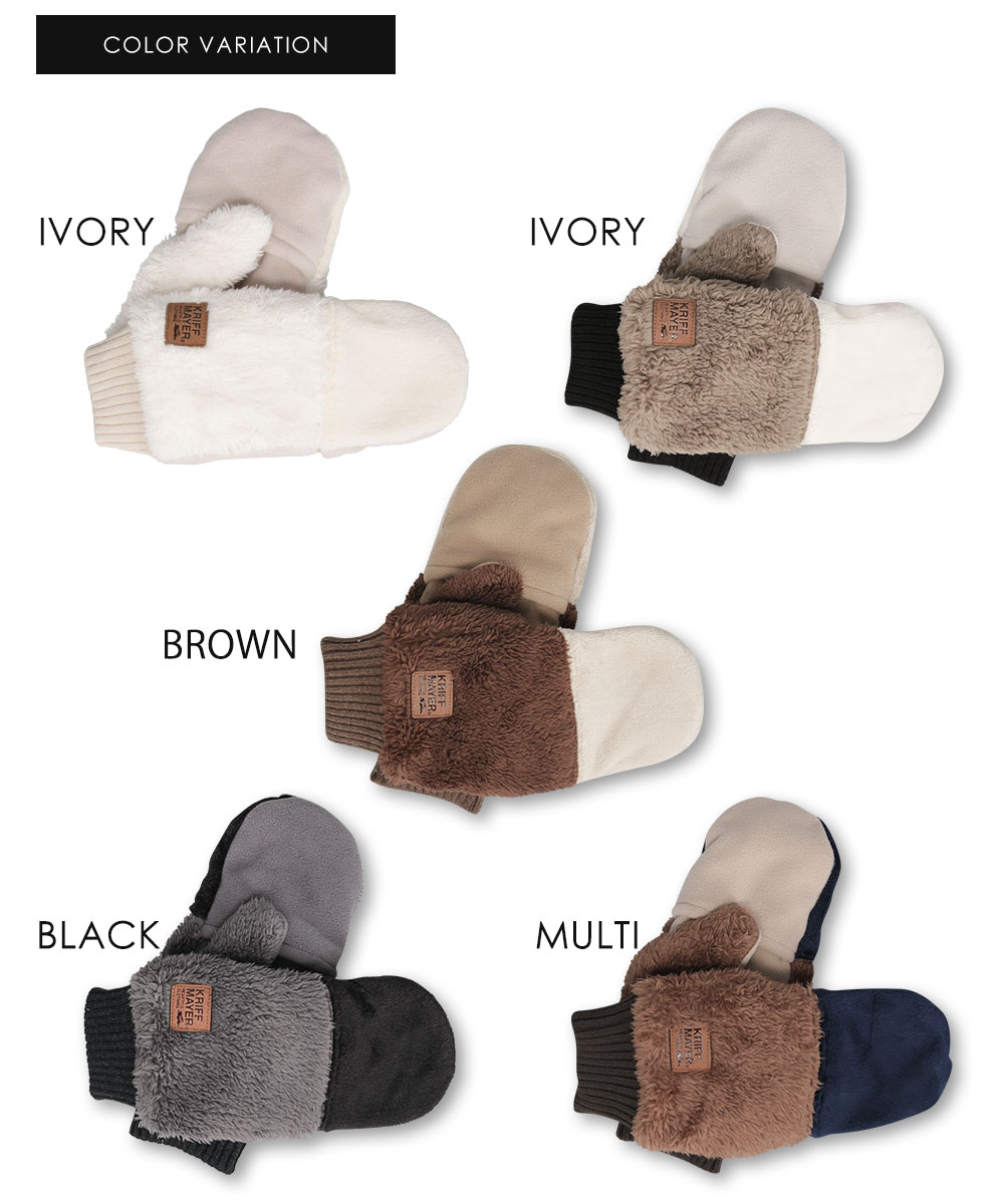 KRIFF MAYER（クリフメイヤー） 手袋 レディース メンズ 切り替え