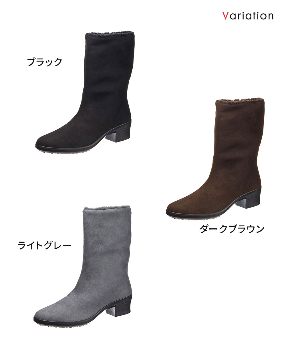 TOP DRY ショートブーツ レディース 防水 おしゃれ 2way 防滑 撥水加工