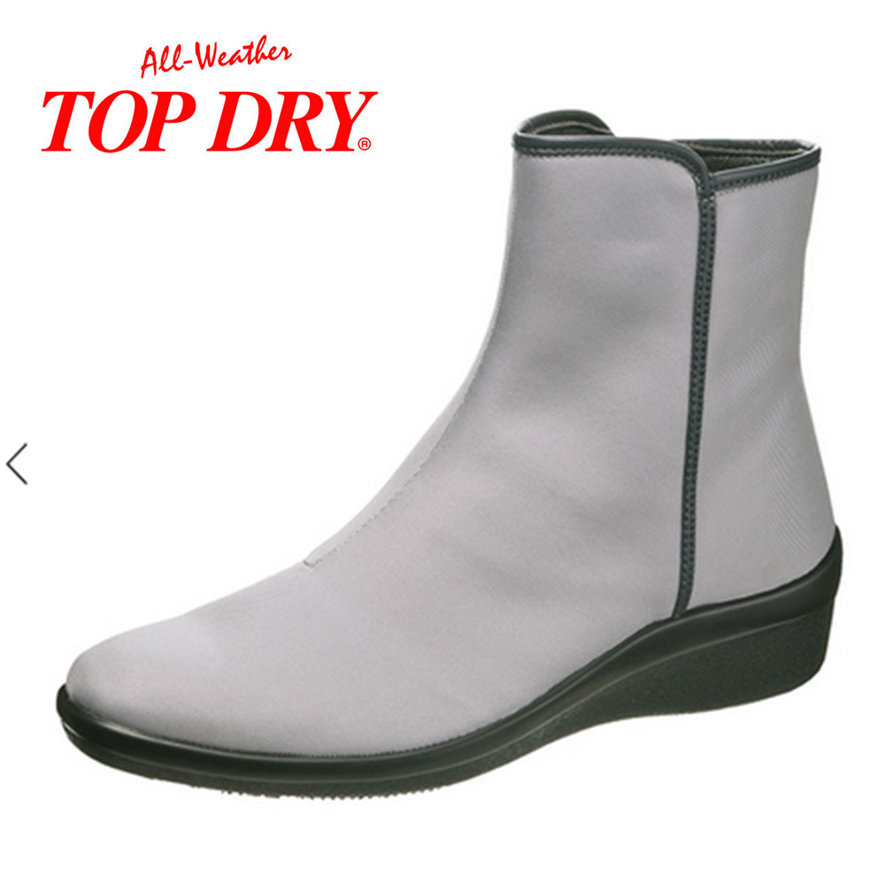 TOP DRY ショートブーツ レディース 防水 防滑 撥水 3E ゴアテックス