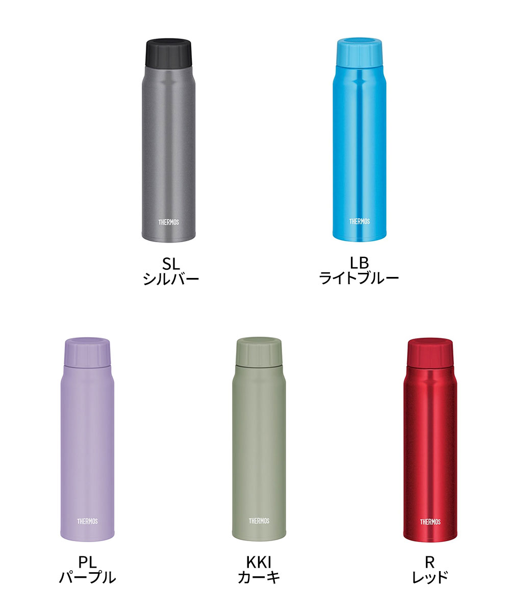 THERMOS（サーモス） 水筒 ボトル 炭酸飲料 スクリュー 500ml 保冷