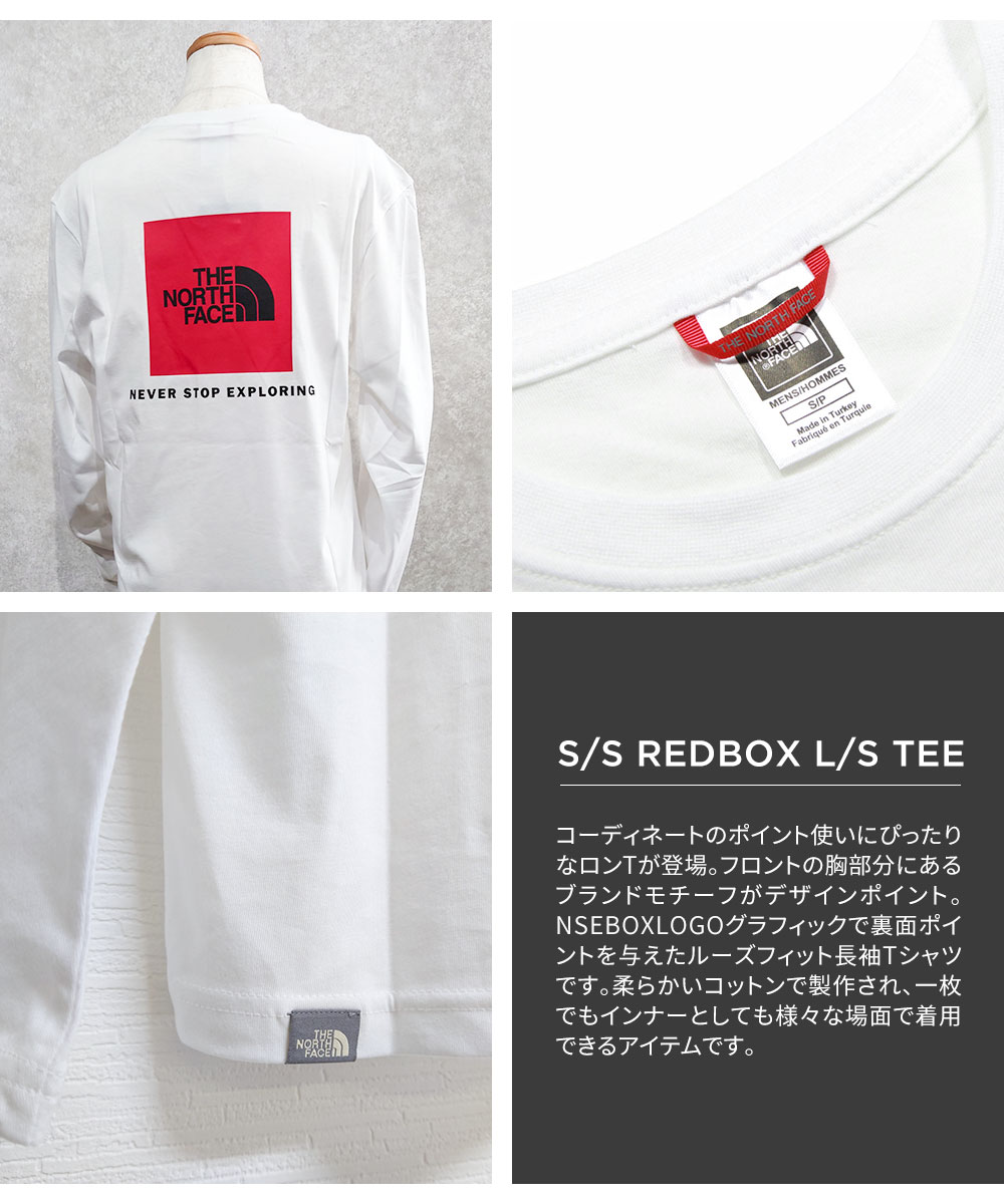 ザ・ノースフェイス メンズ ブランド tシャツ 長袖 クルーネック 丸首 THE NORTH FACE  NF0A493L｜celeble｜04