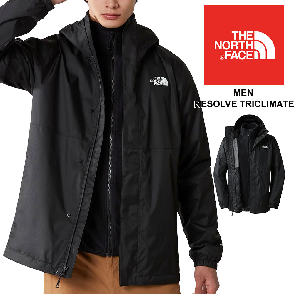 ノースフェイス ジャケット メンズ フリース ライナー付き 3way 2枚重ね 防水 防風 通気性 THE NORTH FACE NF0A4M9R