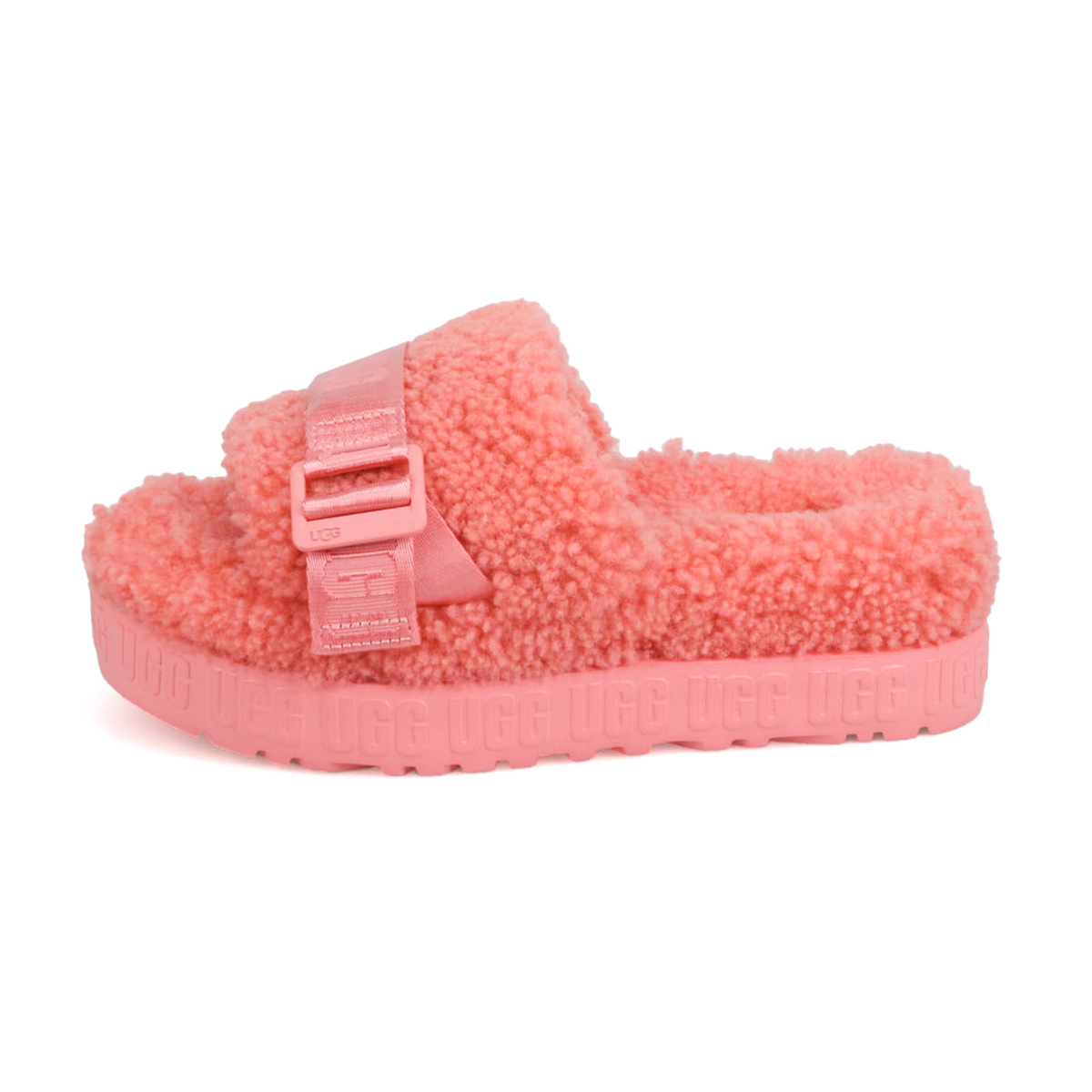 アグ 厚底サンダル 冬 レディース ムートンスリッパ 外履き 暖かい 保温 ボア ugg FLUFFITA フラッフィータ 黒 ブラック  1113475 : ugg-1113475 : スニーカー&ファッション セレブル - 通販 - Yahoo!ショッピング