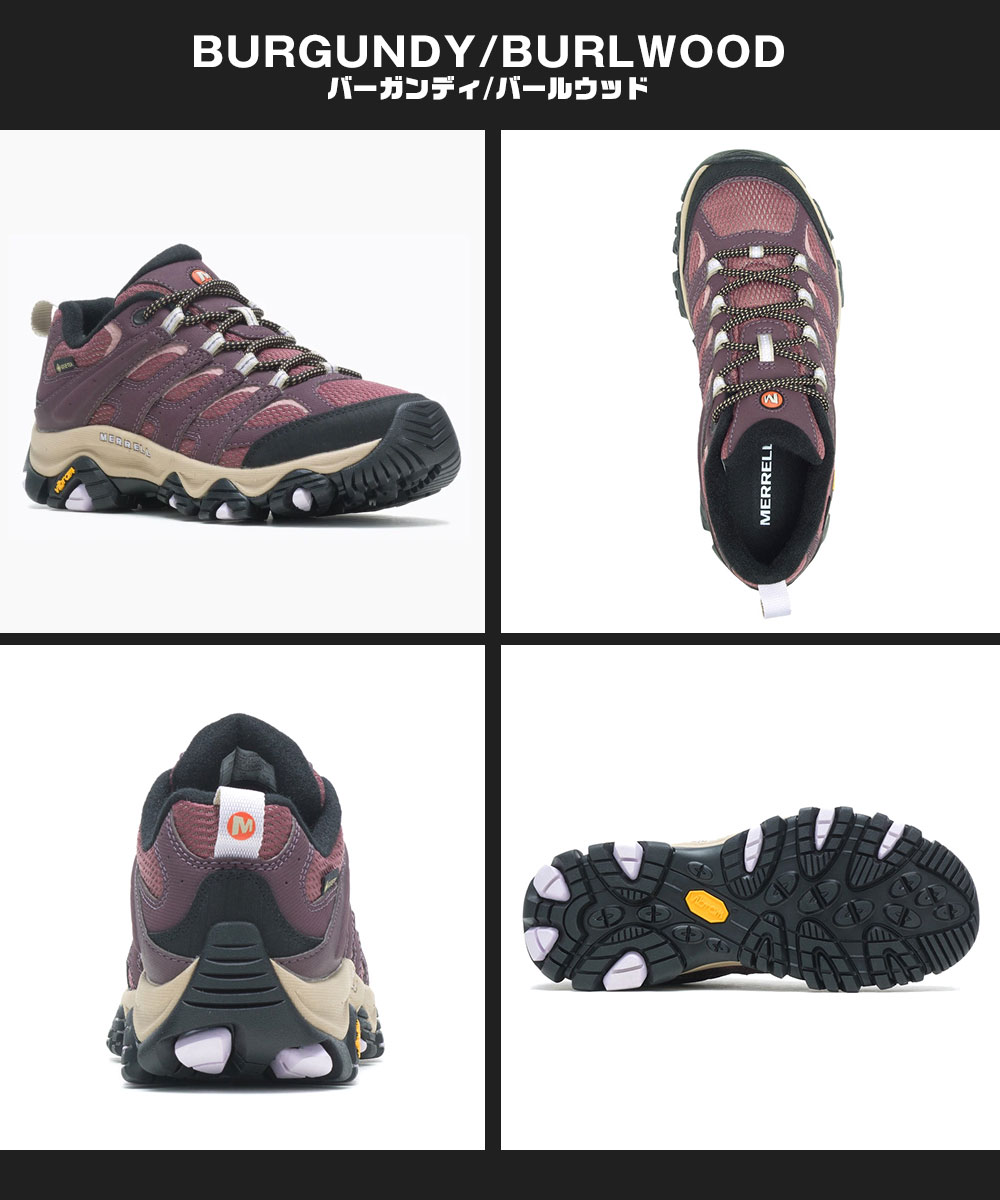 メレル 靴 シューズ ウィメンズ レッキング 防水 防滑 ローカット 登山 MOAB 3 SYNTHETIC GORE-TEX MERRELL | MERRELL | 10