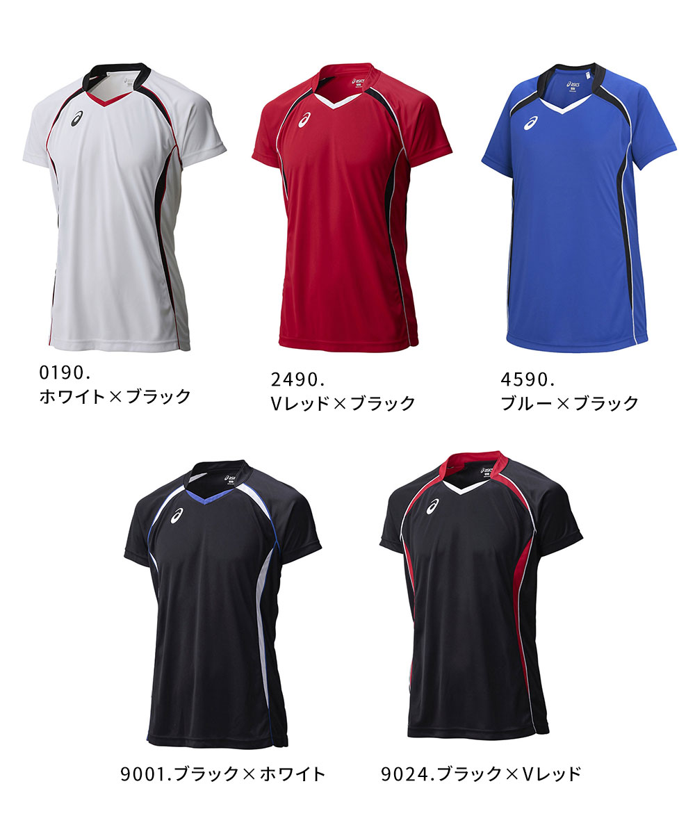 asics バレーボール公式審判服 半袖 Lサイズ アシックス バレーボール 審判服 レフリーシャツ
