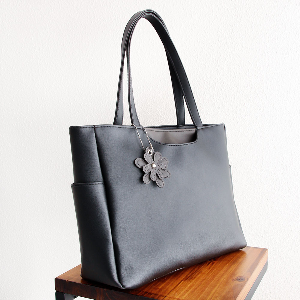 トート レディース 小さめ ハンドバッグ ファスナー付き 軽量 大人