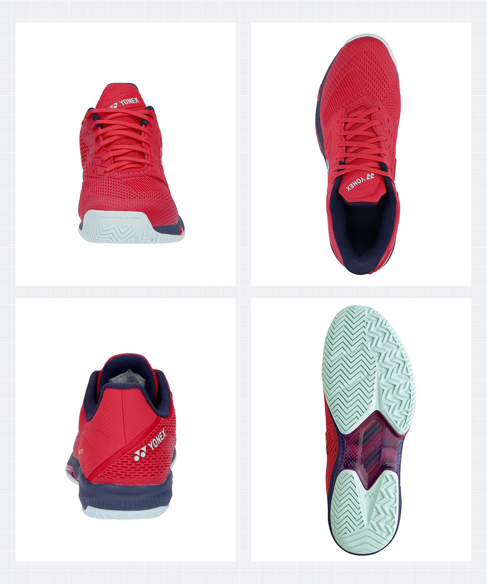 YONEX テニスシューズ（色：レッド系）｜テニス｜スポーツ おすすめ