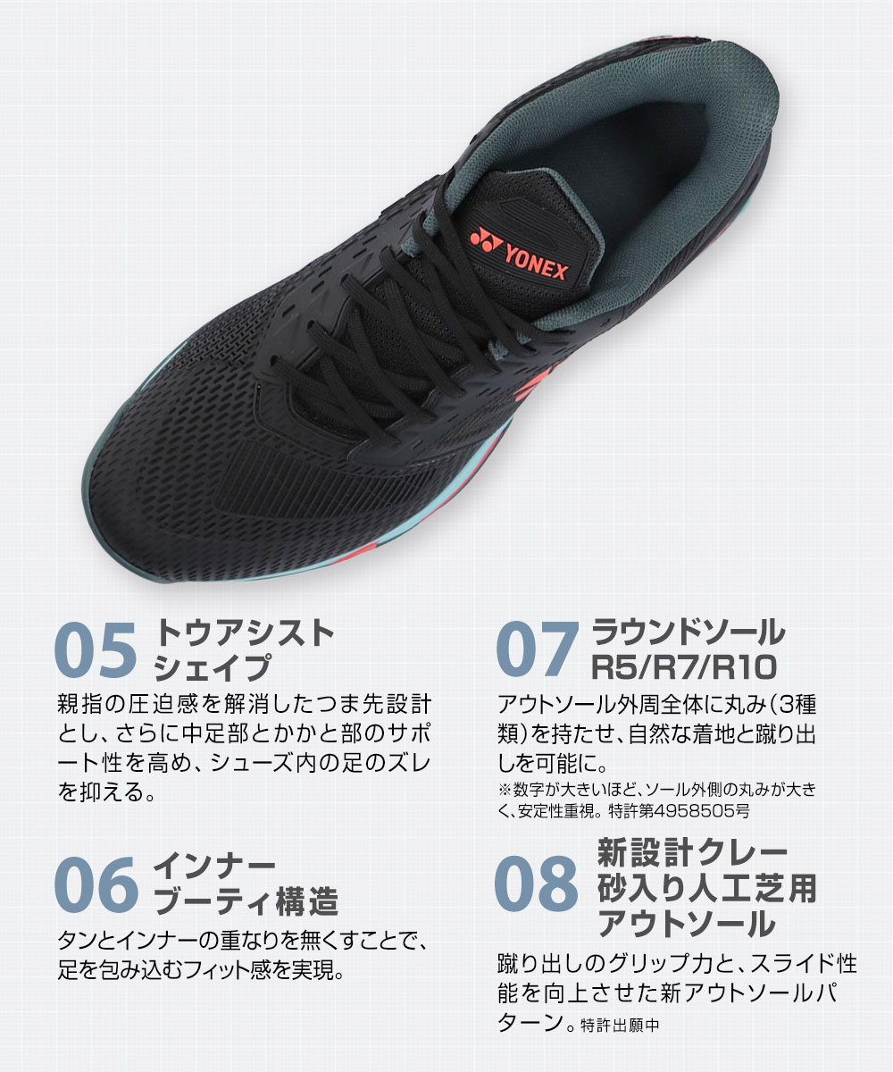 YONEXのテニスシューズ 4550675045418.jpg