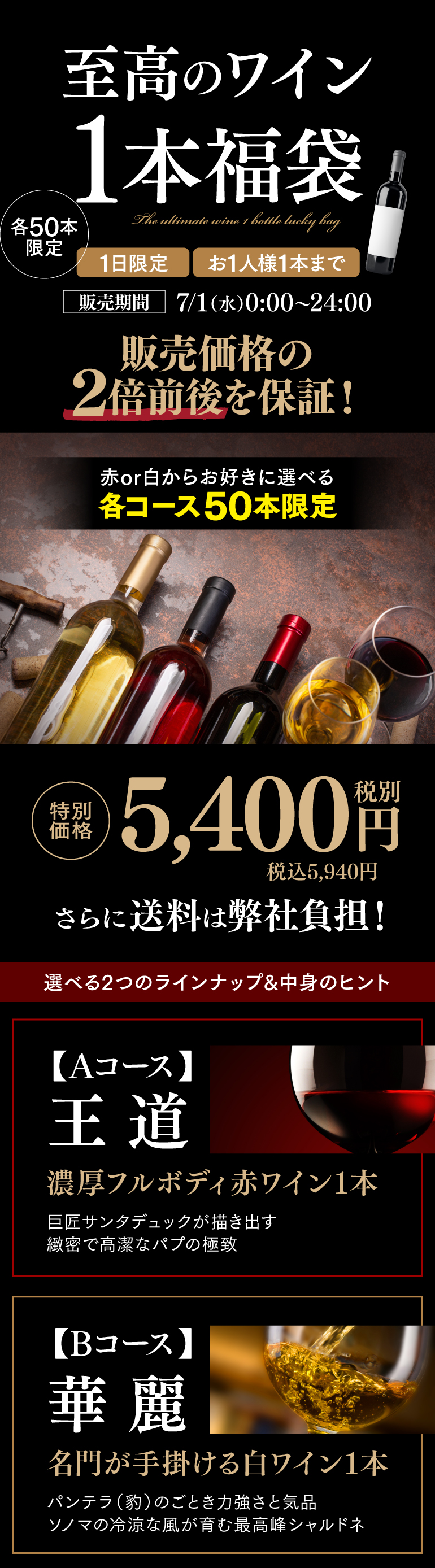 世界の銘醸ワイン福袋