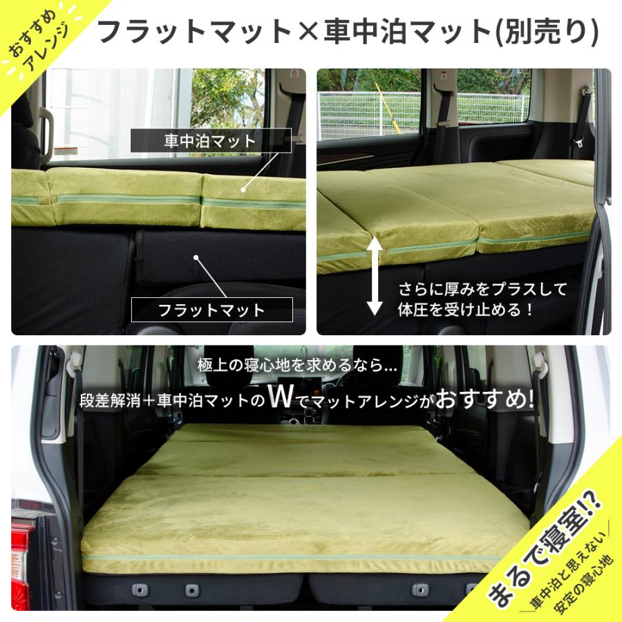 車中泊グッズ マット デリカD5 フロアマット 8人乗り 車中泊