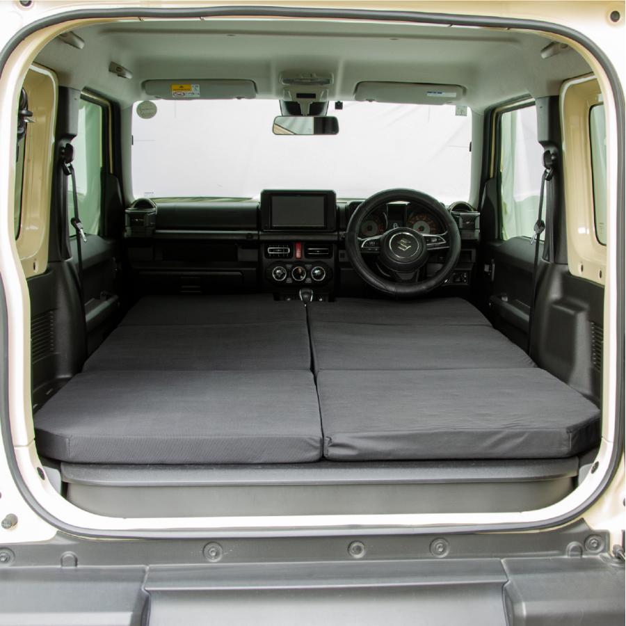 車中泊 マット ジムニー 4AT：JB64W(XC)(XL)・JB74W(JC)(JL)専用 全席