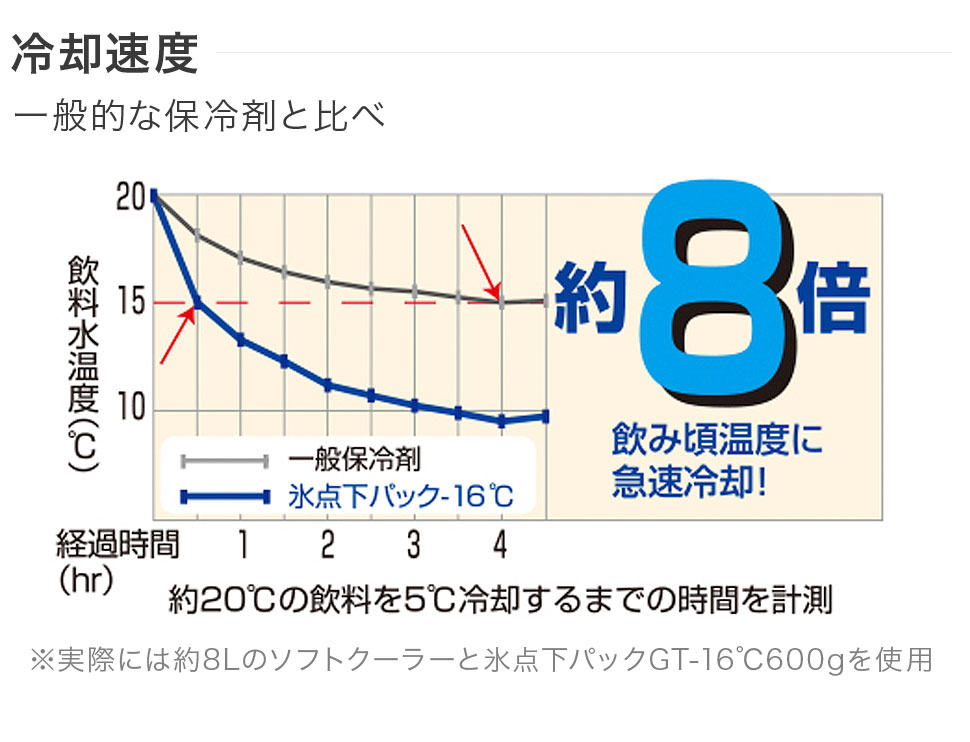 ロゴス LOGOS ２個セット 氷点下パックGT-16℃・ハード900g アウトドア キャンプ 防災 保冷剤 | LOGOS | 05