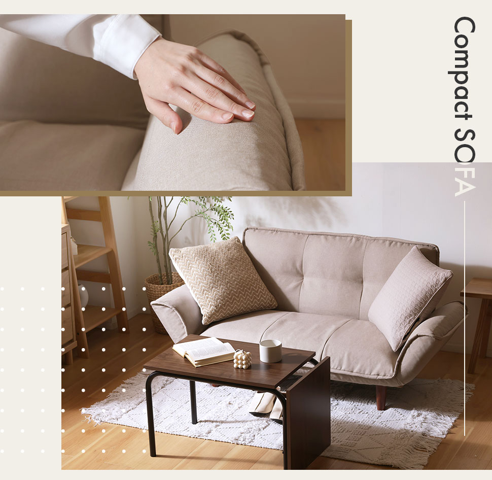 2人掛け ソファ 1人掛け 2P コンパクト 一人暮らし 北欧