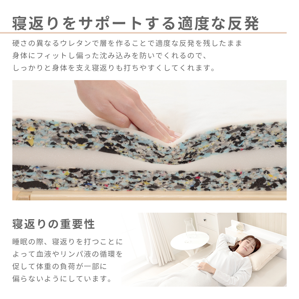 マットレス シングル 折りたたみ