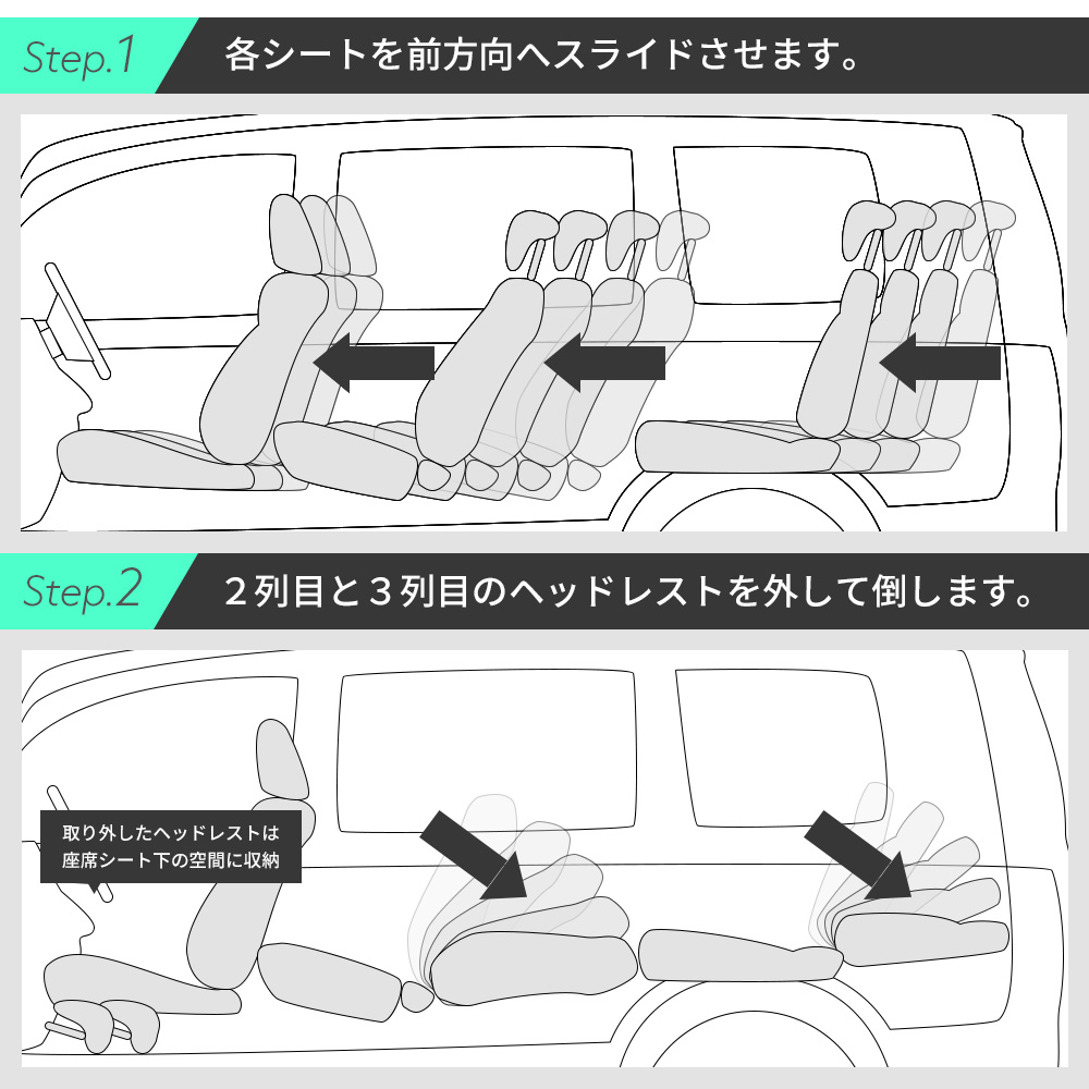 車中泊マット 三菱デリカD:5 7人乗り 座席 段差 フラットマット 段差解消マット 車中泊グッズ 車中泊　デリカ