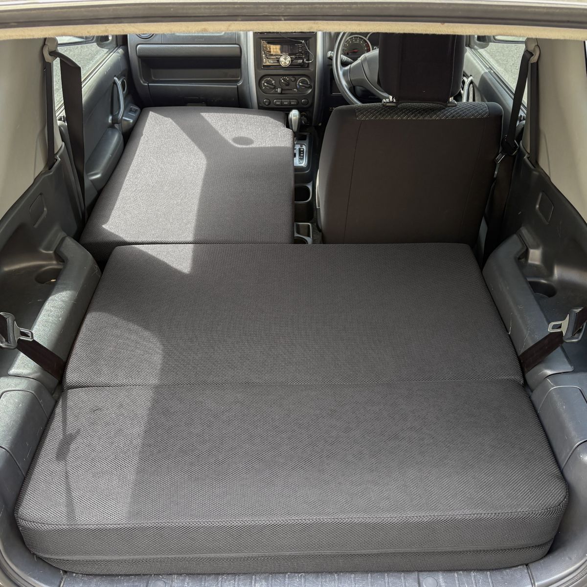車中泊 マット ジムニー JB23W 専用 助手席フラットマット 座席シート
