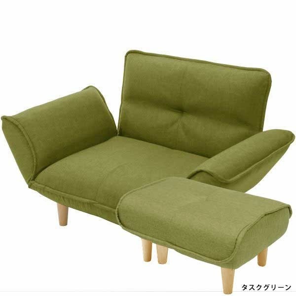 ソファ ソファー オットマン 2点セット 1人掛け 新生活 北欧 おしゃれ リクライニング コンパクト KAN 一人掛け 足置き 肘付き　A282 A281　 | セルタン | 20
