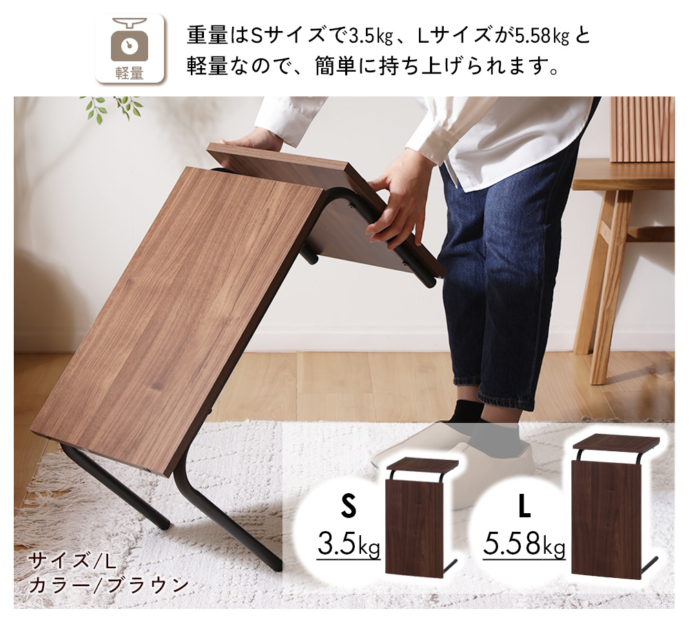 不二貿易（Fuji Boeki） テーブル 2WAY Sサイズ ezbo イジボ 縦置き 横