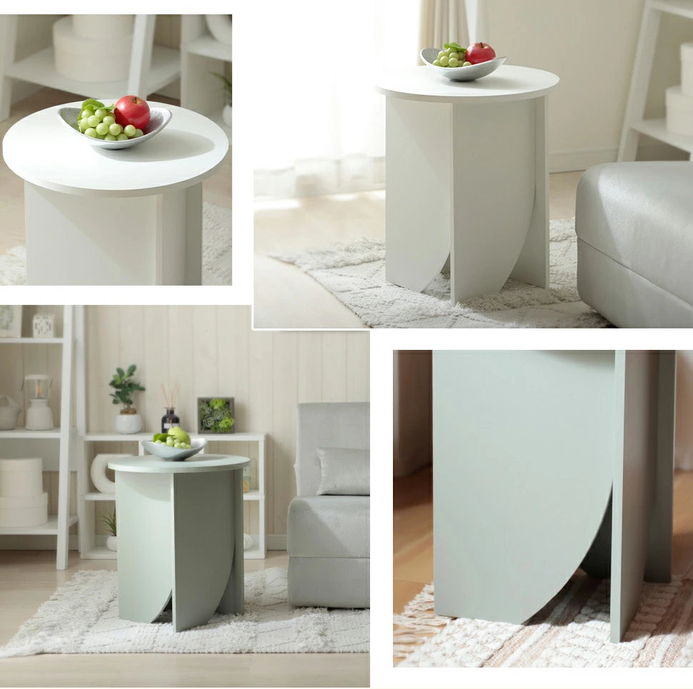 ローテーブル サイドテーブル ミニ 木製 円形