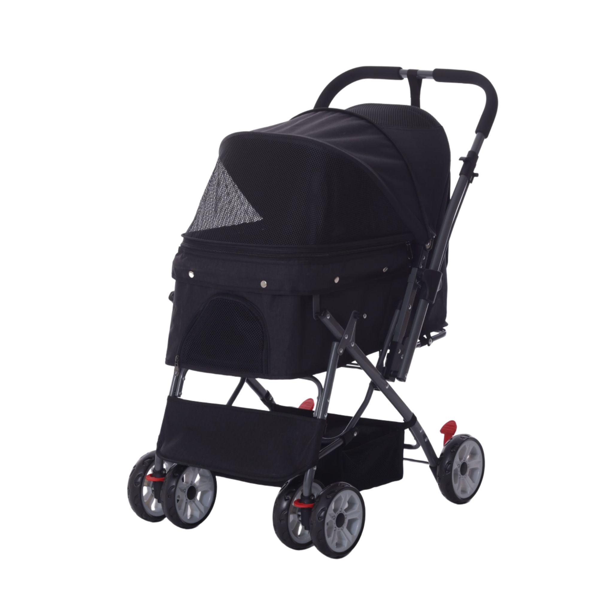 ペットカート ペットキャリー 軽量 折りたたみ 中型犬 小型犬 耐荷重20キロ 2way 対面式 コンパクト  対面式  キャスター 猫 犬 NP-SC-737_1