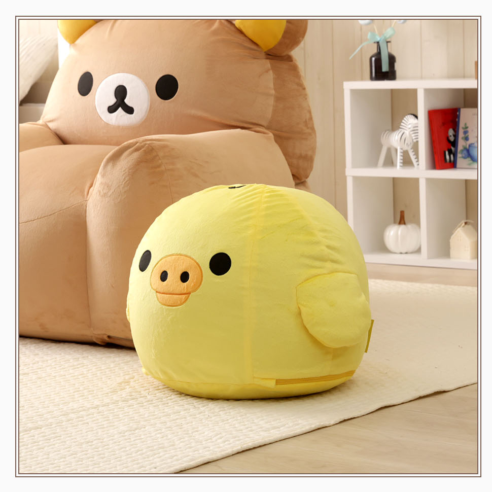 キイロイトリ オットマン リラックマ rilakkuma 子供部屋 キッズ a1446_05.jpg