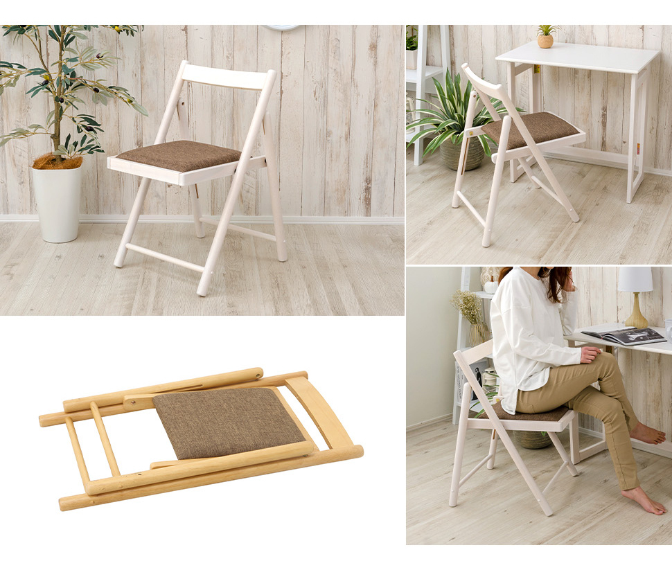 不二貿易（Fuji Boeki） フォールディングチェア ミラン 折りたたみ