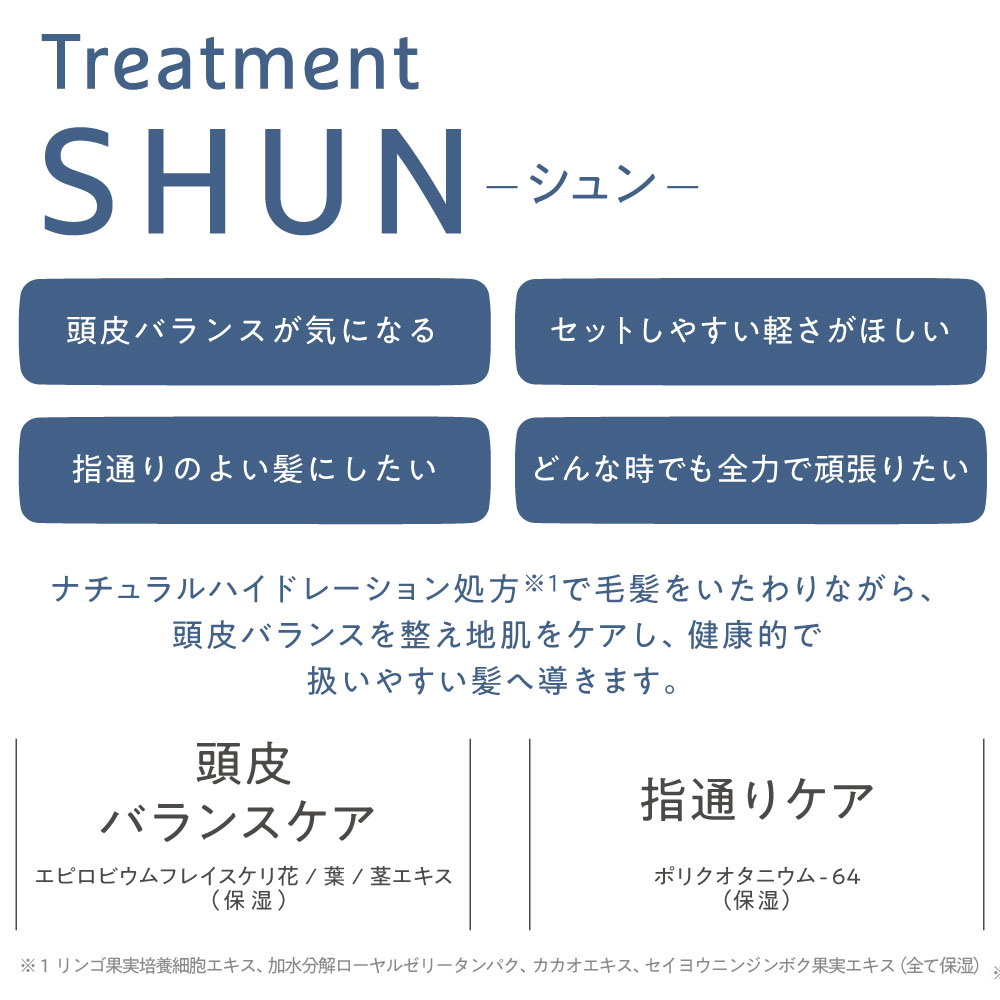 whews フューズ SHUN シュン トリートメント 350mL : Celule