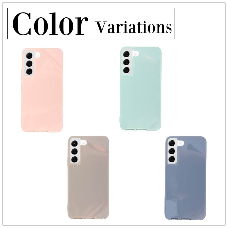 Samsung Galaxy S22 SC-51C (docomo) SCG13 (au) パステルカラー TPU