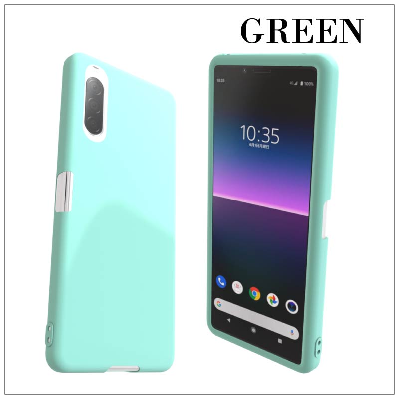 Xperia 10 II SC-41A (docomo) SOV43 (au) パステルカラー シリコン